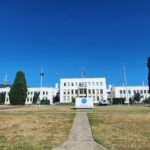 CSIRO buildings at the Black Mountain site in Canberra