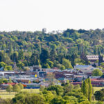 Armidale viewed from North Hill in spring
